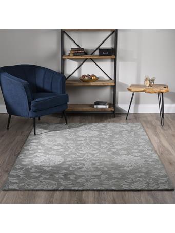 DALYN RUG COMPANY - Korba Kashan 5  ft. X 7.6 ft. Area Rug ASH