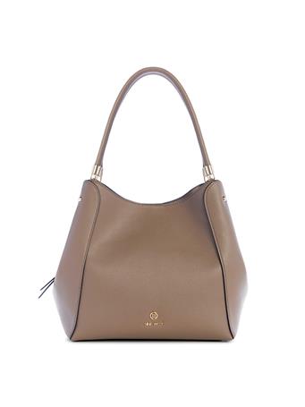 NINE WEST - Etta Jet Set Carryall DARK MUSHROOM