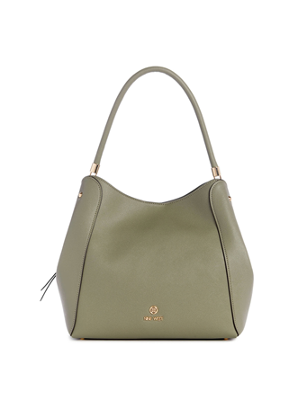 NINE WEST - Etta 3 Compartment Carry FADED ARMY