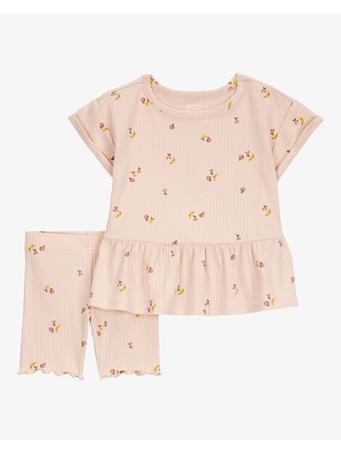 CARTER'S - Baby 2-Piece Short-Sleeve Set PINK