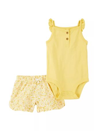 CARTER'S - Baby Girls 2 Piece Set YELLOW