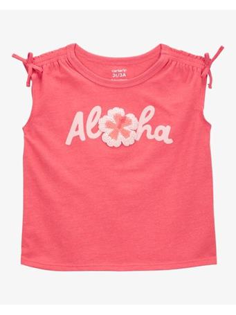 CARTER'S - Toddler Aloha Graphic Tee ORANGE