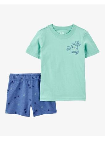 CARTER'S - Baby 2-Piece Dinosaur Outfit Set GREEN