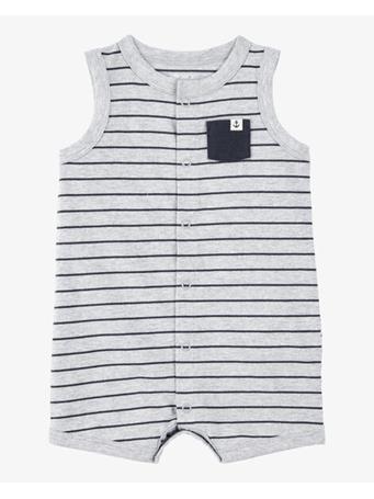 CARTER'S - Baby Striped Snap-Up Romper NOVELTY
