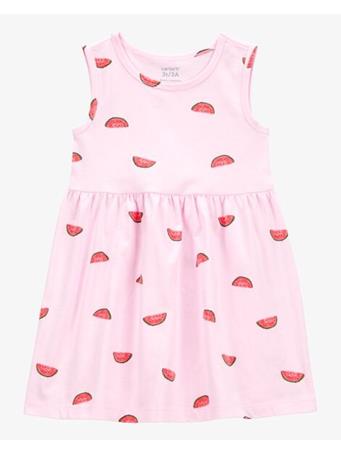 CARTER'S - Toddler Watermelon Tank Dress PINK