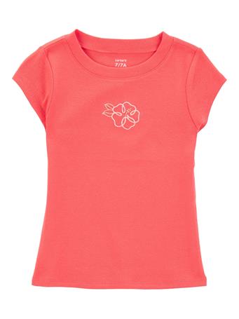 CARTER'S - Kid Floral Graphic Tee ORANGE