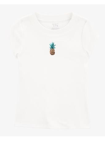 CARTER'S - Kid Pineapple Graphic Tee WHITE