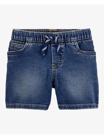 CARTER'S - Baby Pull-On Denim Shorts BLUE
