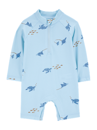 CARTER'S - 1-Piece Turtle Rashguard BLUE
