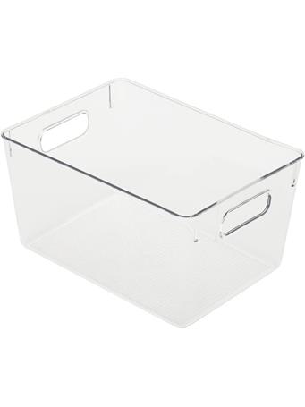 HOME ESSENTIALS - Large Plastic Fridge Bin NO COLOR