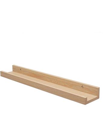 HOME ESSENTIALS - 24" Floating Shelf Natural NO COLOR