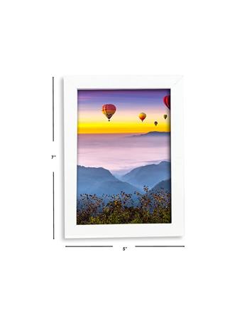 HOME ESSENTIALS - MDF Picture Frame With Easel (5" x 7") NO COLOR
