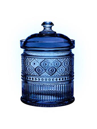 GODINGER - Claro Blue Medium Canister BLUE