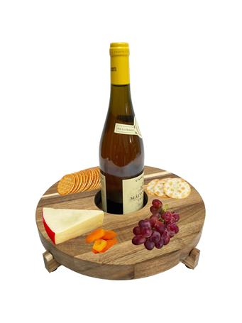 GODINGER - Mai Cheese & Wine Serving Board BROWN