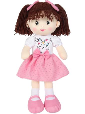 LINZY TOYS - Soft Plush Rag Doll NO COLOR