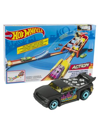 HOT WHEELS - Launch Across Challenge Playset NO COLOR