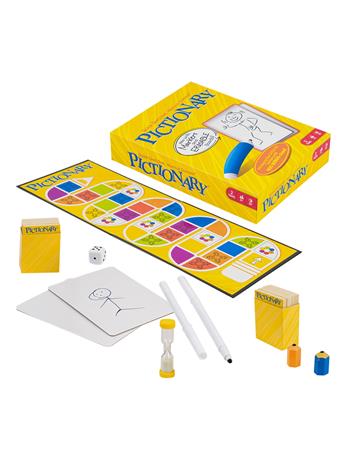 PICTIONARY - Plus 400 Bonus Clues Game NO COLOR