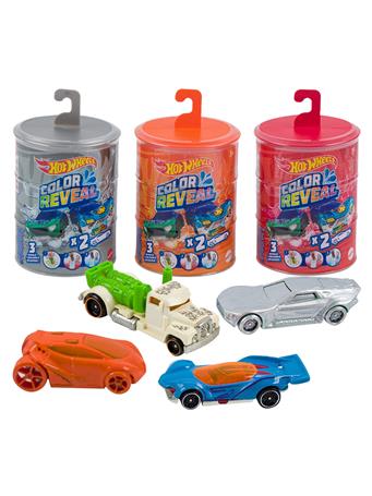 HOT WHEELS - 2pk Color Reveal Toy Car NO COLOR