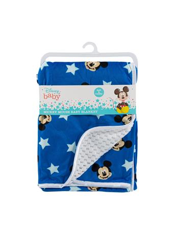 DISNEY - Mickey Mouse Baby Blanket BLUE