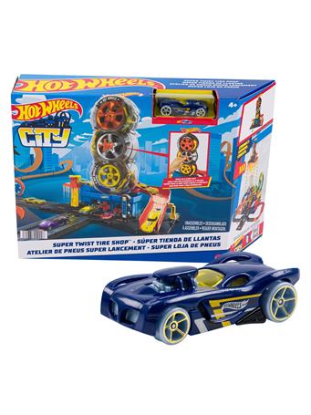 HOT WHEELS - Super Twist Tire Shop Playset NO COLOR