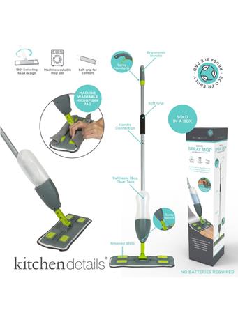 KENNEDY INTERNATIONAL - Spray Mop GREY