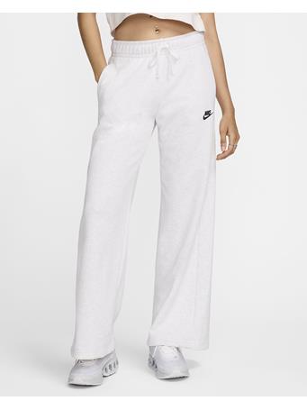 NIKE - Sportswear Club Fleece Women's Mid-Rise Wide-Leg Sweatpants BIRCH HTHR