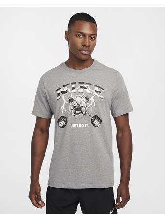 NIKE - Men's Fitness T-Shirt CARBON HTR