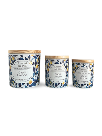 LOVE ME MORE - Amami Di Piu Capris Limone Candle CAPRI LIMONE