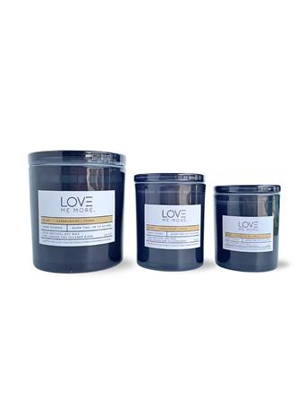 LOVE ME MORE - Candle Sandalwood and Cedar SANDALWOOD CEDAR
