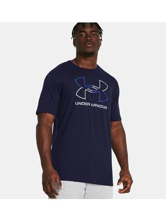 UNDER ARMOUR - Men's UA Foundation Short Sleeve MIDNIGHTNAVY/ROYAL/STEEL