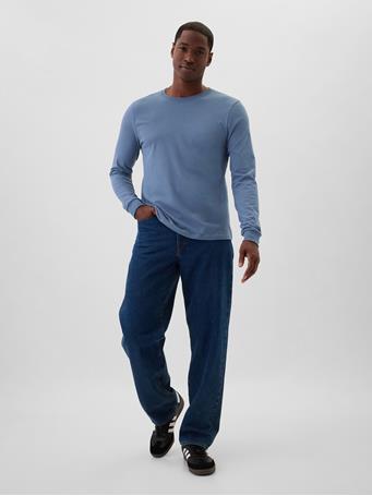 GAP - Everyday Soft Crewneck T-Shirt BAINBRIDGE BLUE