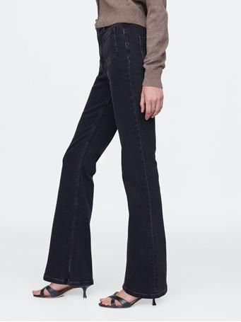 GAP - High Rise '70s Flare Jeans BASIC BLACK 2