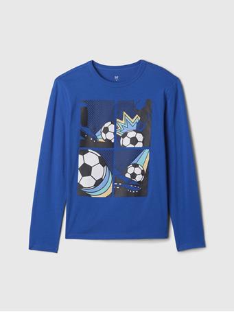 GAP - Long Sleeve Tee SOCCER BLUE