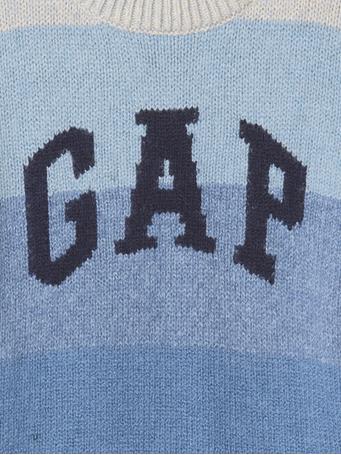 GAP - CashSoft Logo Sweater SP HAPPY STRIPE 2022