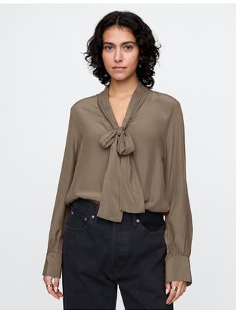 GAP - Tie-Neck Top PLYMOUTH ROCK