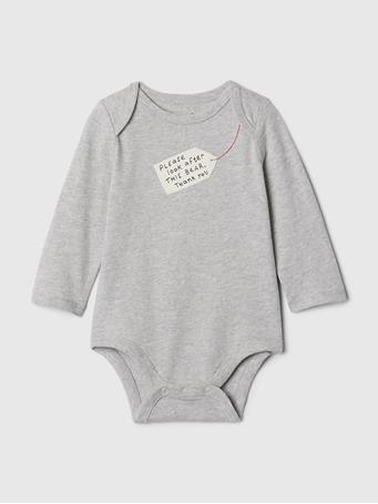 GAP - Baby Paddington Organic Cotton Embroidered Bodysuit BC15