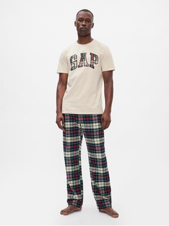 GAP - Everyday Soft Gap Logo T-Shirt FS MULTI TARTAN