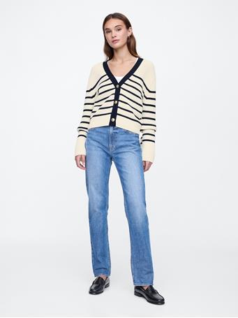 GAP - Cardigan NEUTRAL STRIPE 8172-4