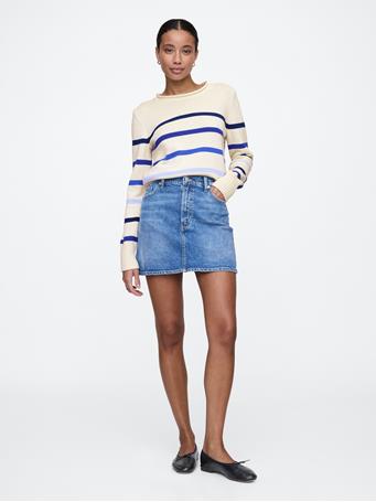 GAP - Crewneck Sweater BLUE STRIPE