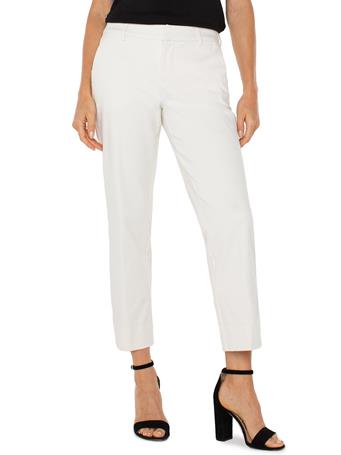 LIVERPOOL JEANS - Kelsey Trouser With Side Slit WHIPPED CREAM