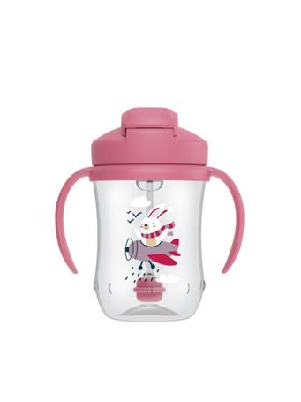 DR. BROWN'S - Baby Spout First Straw Cup Pink NO COLOR