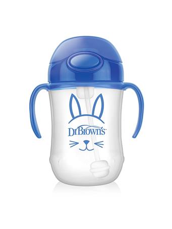 DR. BROWN'S - Baby Spout First Straw Cup Blue NO COLOR
