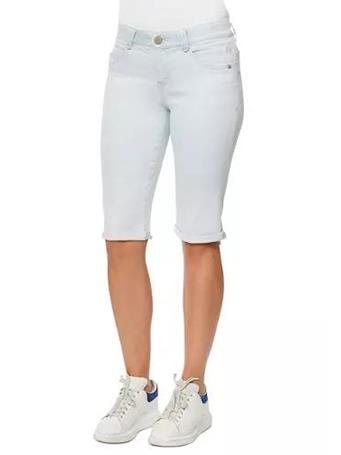 DEMOCRACY - Women's Absolution 13 Inch Bermuda Shorts LT BLUE