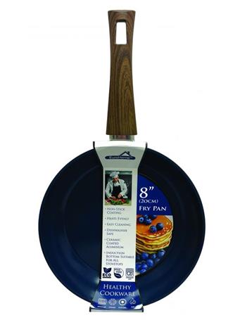 EURO-WARE - 8" Ceramic Coated Induction Pan BLUE
