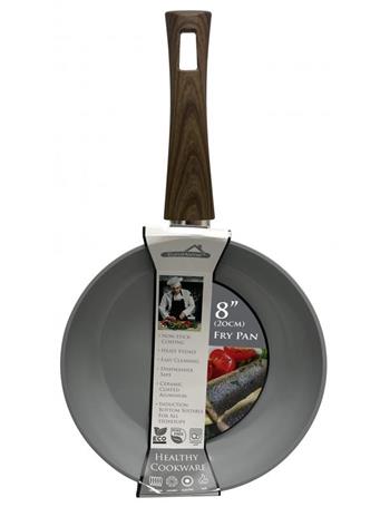 EURO-WARE - 8" Ceramic Coated Induction Pan GREY