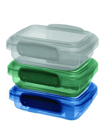 EURO-WARE - 3 Piece Storage Container Set GREEN