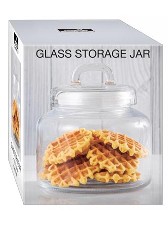 EURO-WARE - 1.7 Quart Glass Storage Jar NO COLOUR