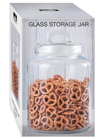 EURO-WARE - 3.1 Quart Glass Storage Jar NO COLOUR