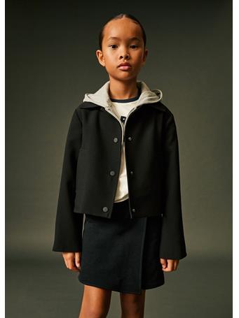 MANGO - Buttoned Jacket BLACK