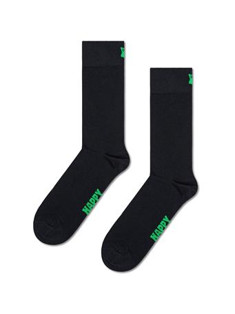 HAPPY SOCKS - Solid Sock BLACK